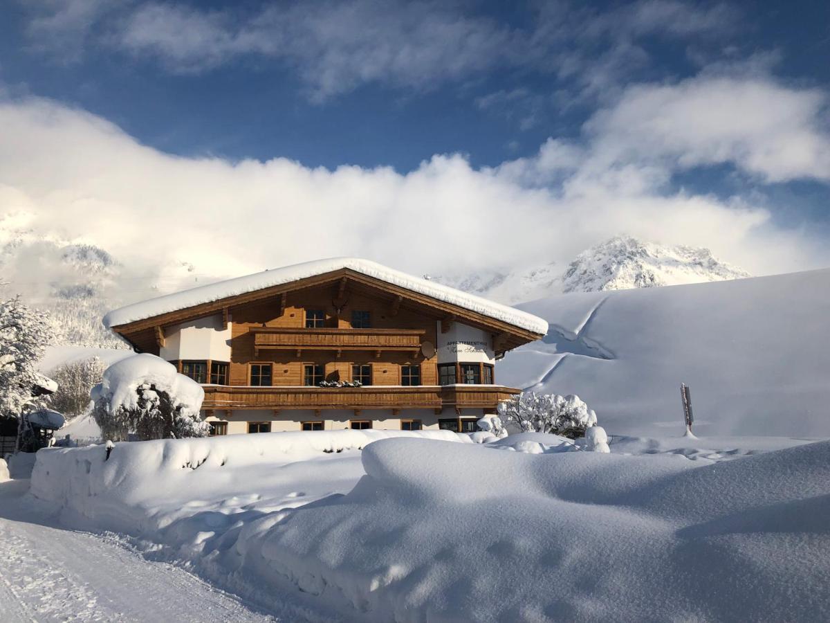 Appartementhaus Zum Schneider シェッファウ・アム・ヴィルデン・カイザー エクステリア 写真