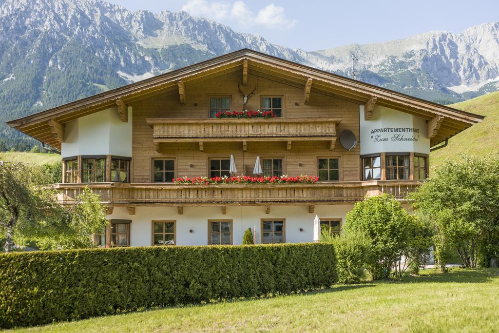 Appartementhaus Zum Schneider シェッファウ・アム・ヴィルデン・カイザー エクステリア 写真